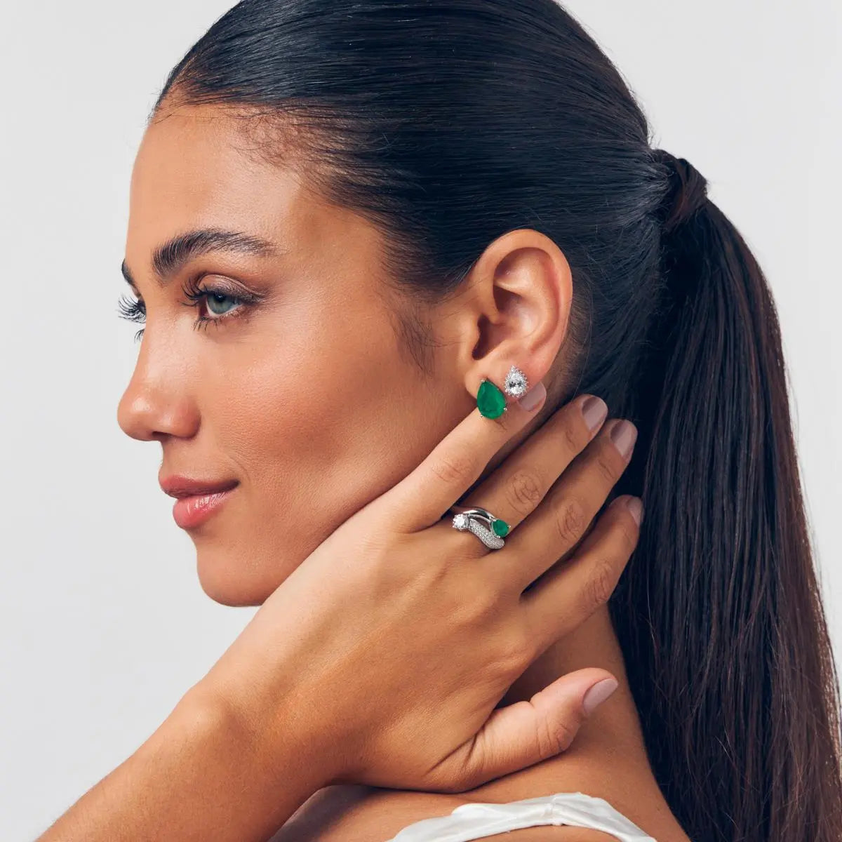 Evergreen Drop Earrings