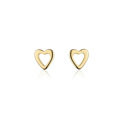 Baby heart earring