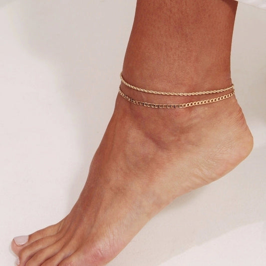 Gourmet Chain Anklet