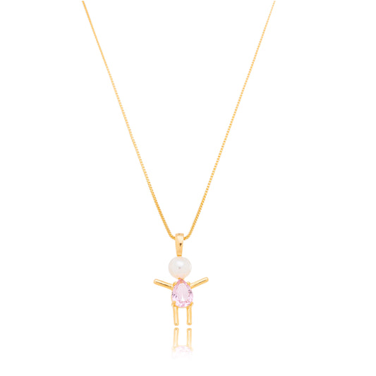 Mother of Pearl Daughter Necklace