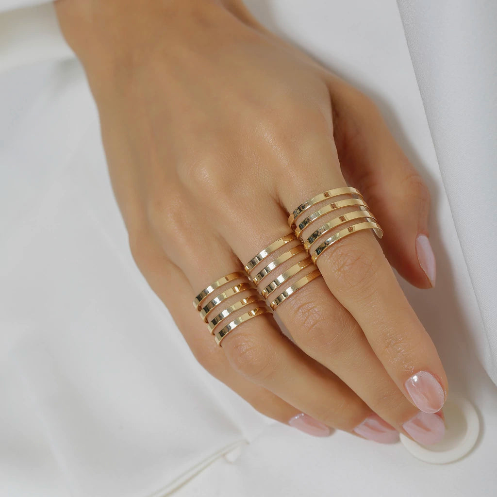 Adjustable 4-Band Ring